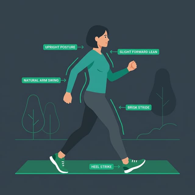 Brisk Walk illustration